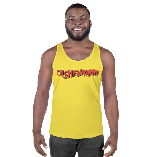 Adult Cashewmania Yellow Tank Top WEBSITE EXCLUSIVE